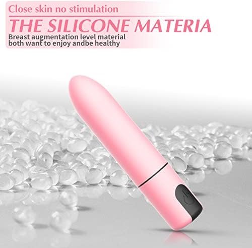 G Spot Bullet Vibrator Clitorals Stimulator - Usb Rechargeable For Travel - 10 Modes Portable Waterproof Mini Nipple Vaginal Anal Massager Adult Sex Toys For Women(Pink) - Image 3
