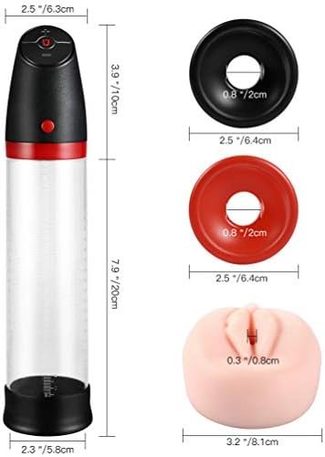 Penis Vacuum Pump,Utimi Electronic Male Enhancement Penis Growth Pump Sex Toys With 4 Suction Intensities For Stronger Bigger Erections,Water Based Lube Included - Image 2