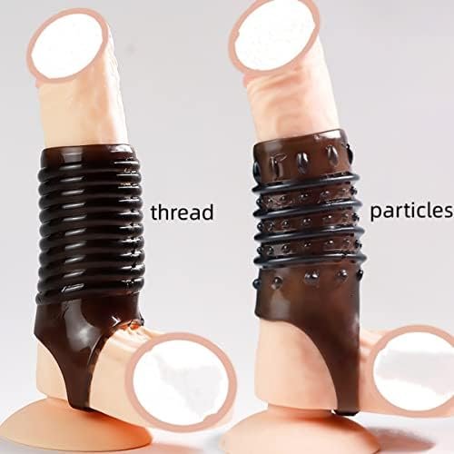 Silicone Penis Ring Erection Enhancing Cock Rings, Christmas/New Year Gift For Men 5Pcs Cock Ring Set For Longer, Harder, Stronger Male Enlargement Sex Toys (B) - Image 3