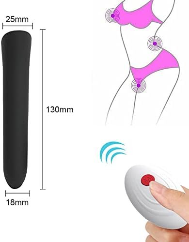 Bullet Vibrator With Remote Control Vibrate Massager With 10 Speed For Travel Usb Rechargeable Waterproof Vibrating Wand Adult Toys For Women - Image 3