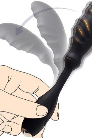 Bendable Anal Vibrator Prostate Massager With 9 Vibration Modes For Prostate Massaging Anal Butt G Spot Clitoris Stimulation,Rechargeable Anal Plug Adult Sex Toys For Men,Women And Couples