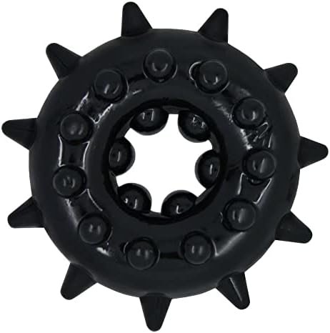 Textured Cock Ring - Stay Harder & Last Longer Black