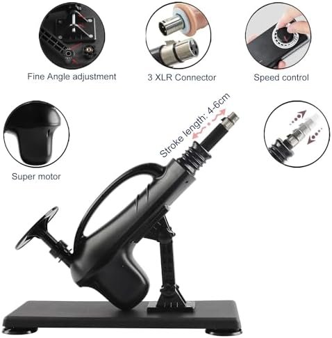 Fredorch Sex Machine Sex Toys Thrusting Machines For Men&Women Love Machine Device With Dildo Attachments (A) - Image 2