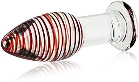 Glass Anal Butt Plug With Smooth Tapered Tip Adult Sex Toy For Man Woman Couple - Image 3