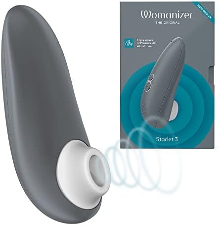 Womanizer Starlet 3 Clitoral Sucking Vibrator Clitoral Stimulator For Women Sex Toy For Her With 6 Intensity Levels Waterproof Usb Rechargeable, Turquoise