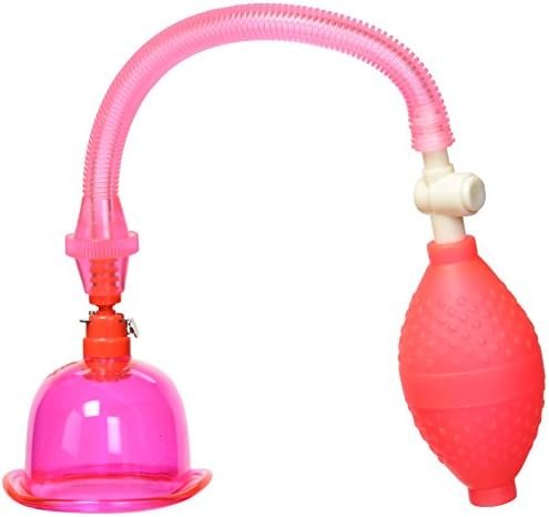Doc Johnson Pussy Pump - Super Sensitize Your Vagina - Suction Engorges Labia And Clit - Pink