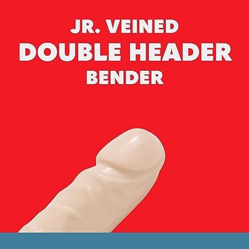 Doc Johnson – Crystal Jellies 12 Inch Veined Jr. Double Headed Adult Toy, Body Safe, Easy To Use, Beginner Players, Adult Toy, Couples Or Solo Play, Latex Free, Phthalate Free (Clear) - Image 3
