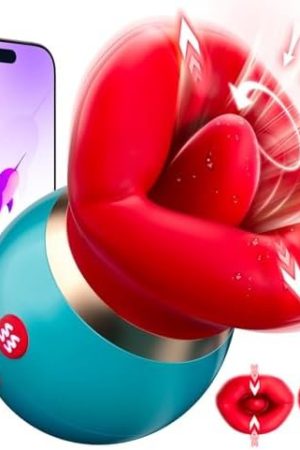 Adult Sex Toys Vibrator With App Control - 3In1 Big Mouth Vibrators Sex Machine With 360ยฐ Tongue Licking & Sucking & Vibrating, Clit Nipple G Spot Anal Toys For Women Couples Adult Sex Toys & Games