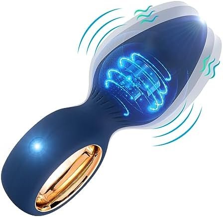 Anal Plug Vibrator, Adult Sex Toys, Vibrating Butt Plug, Male Prostate Massager, Sensory Toy For Men Women, Blue