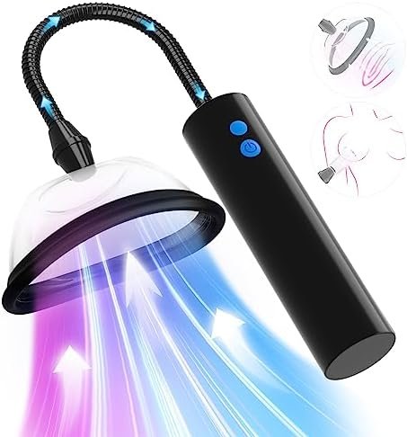 Adult Sex Toys Pussy Pump - Sex Toys For Female Nipple Pussy Sucker Automatic Vacuum Vagina Sex Pump, Adult Toys Nipple Pussy Sucking Toys With 3 Powerful Modes, Adult Sex Toy & Games, 5 Cups Included