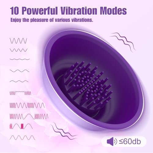 Corexpower Nipple Toy Vibrator, Sex Toys Vibrating Nipple Clamp Sucking Stimulator Massager With 10 Powerful Vibrations, Rechargeable Adult Sex Toy, Suitable For Female Couples - Image 2