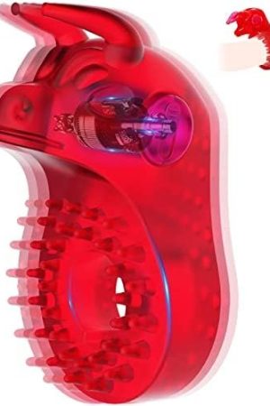 Vibrating Cock Ring With Bull Design, Silicone Penis Ring Vibrator Male Masturbator Adult Sex Toy For For Longer Harder Stronger Erection, C-Spot Massager Clitoral Vibrator For Women And Couple Play