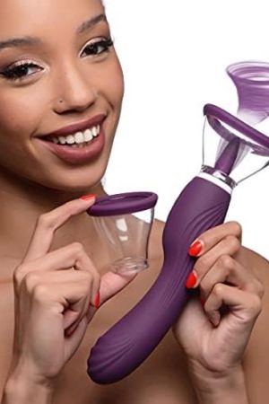 Shegasm Lickgasm 8X Licking And Sucking Vibrator, Purple (Ag782)