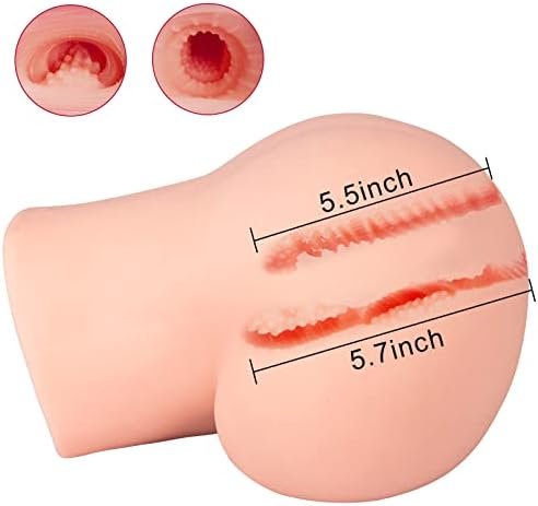 Life-Size Sex Doll Butt Realistic Big Ass Male Masturbator Female Torso Doll With Vagina Anal Sex For Men Masturbation (17.6 X 11.5 X 8.2 Inches) - Image 2