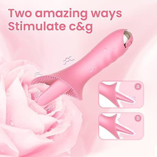 Sex Toy For Women,Mini Vibrator Rose Sex Novelties Vibrators Adult Toy With 10 Vibrating Clitoral Stimulator For Female'S Clit Tongue Licking Couples Pleasure Quiet Egg Vibrator For G Spot Nipple - Image 3