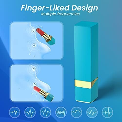 Bullet Vibrator Lipstick Shape With 10 Vibration Modes Sex Toys For Women Clitoral Stimulator Nipple Vibrators For Couples Waterproof Mini Vibrating Adult Toys For Womens Sex Pleasure (Vibrator-Black) - Image 2