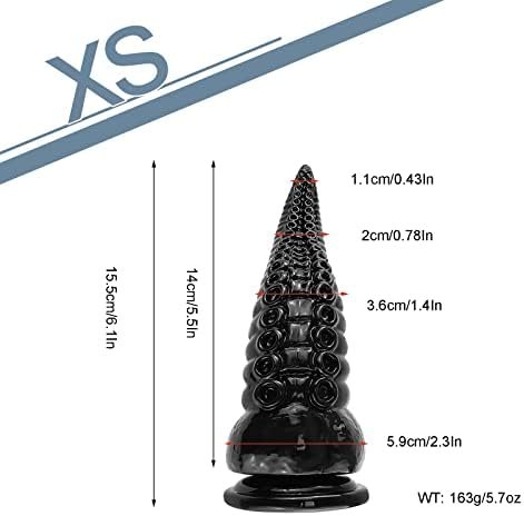 Tentacle Dildo,6.1 In Black Anal Dildo With Strong Suction Cup,Adult Sex Toys For Women - Image 2