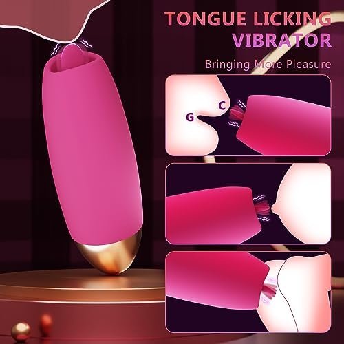 Celldance Sex Toys For Women Nipple Toys Clitorals Stimulator With 10 Vibration Modes, Vibrator Toy Nipple Suckers Tongue Licking Rechargeable Adult Toys For Couples Pleasure, Juguetes Sexuales - Image 3