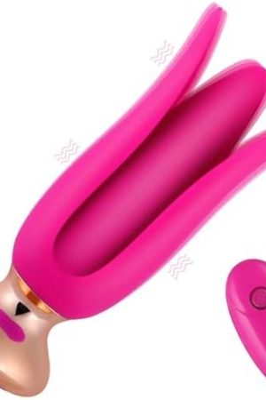 Sweetlory Anal Plug Butt Vibrator, 10 Vibrating Modes Prostate Massager, G-Spot Remote Control Butt Plug Adult Sex Toys Cute Flower Pirouette Dance Design Sexual Stimulation Device For Couples