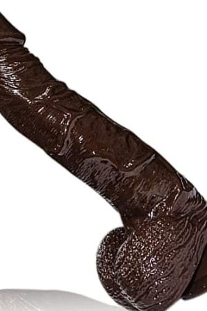 8 Inch Realistic Huge Dildo With Suction Cup Dual-Layered Thick Penis For Vaginal G-Spot And Anal Stimulation Women Masturbation Sex Toy With Curved Shaft And Lifelike Balls (Standard, 8In)