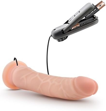 Blush Dr. Skin - 8.5 Inch Lifelike Realistic Remote Control Vibrating Dildo - Slim 1.5In Width - Strap On Compatible Suction Cup For Hands Free Play - Multispeed Vibrator Sex Toy For Women Men - Beige - Image 3