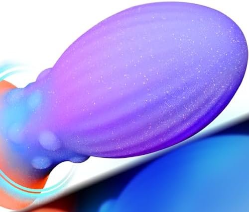 6.9In Silicone Anal Plug Luminous Butt Plug For Anal Dilatation & Training