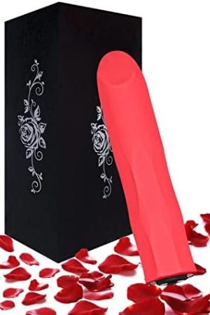 Bullet Vibrator, Onismo Mini G Spot Vibrators Clitoral Vibrating Lipstick Viber With 10 Vibration Nipple Stimulator Waterproof Adult Sex Toys For Women (Black)