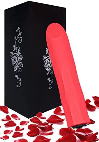 Bullet Vibrator, Onismo Mini G Spot Vibrators Clitoral Vibrating Lipstick Viber With 10 Vibration Nipple Stimulator Waterproof Adult Sex Toys For Women (Black)