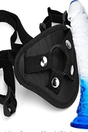 7.9Inches Strap-On Dildo Realistic Dildo With Wearable,Strap Harness Adult Sex Toy Suction Cup For Couple Pegging Women Lesbian Silicone Dildo For Sex Gift, Fetish Fantasy Sex Dildo，Green