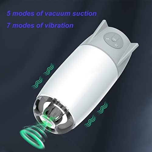 Automatic Male Masturbator,5 Suction & 7 Vibration Modes, Rechargeable By Usb,Reusable Soft Sleeve, Masturbation Cup, Sex Toy For Men - Image 2