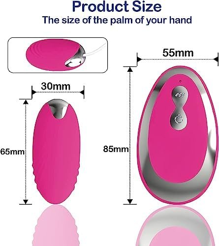 Bullet Vibrator, Bullet Vibrator For Women, Quiet Hygienic Waterproof Adult Egg Massager For Clitorals Stimulator, Adult Sex Toys, Waterproof Sex Toys For Couples - Adult Vibe Egg Massager, Purple - Image 2