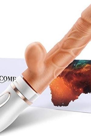 Heating Thrusting Sucking Vibrator G-Spot Dildo With 10 Vibrating Modes 3 Thrusting Speed Imitating Oral Sex Movements Of A Lover, Erocome Clit Nipples Stimulator Massager For Women Or Couple Fun