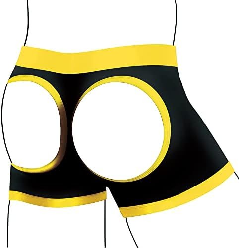 Adult Toy Strap On Harness Shorts Adult Sex Toy For Couple For Women Men Strap On Dildo Dilldó For Her For Pegging Unisex Lesbian Strapless Hollow Strap On, Dildo Not Included (Xl/Xxl) - Image 2