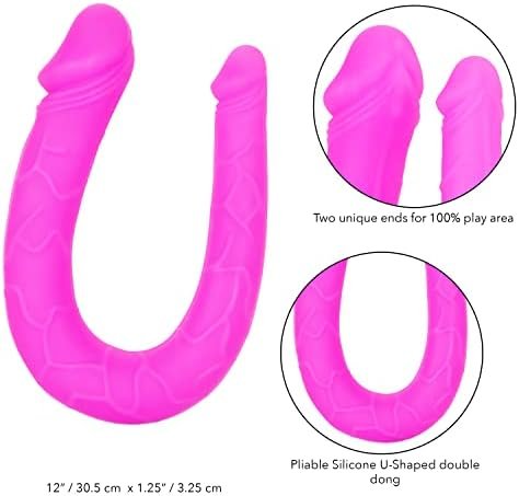 Calexotics Se-0311-70-2 Silicone Double Dong Ac/Dc Dong - Pink - Image 3