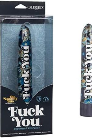 California Exotics Novelties Naughty Bits Fuck You Personal Vibrator