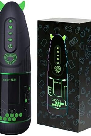 Fusexil Automatic Male Masturbators 6In1 App Control 10 Vibration 3 Sucking Modes Real Voice Heating Sex Machine Men Suction Realistic Pocket Pussies For Penis Adult Sex Toys [Pink]