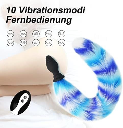 Fox Tail, Butt Plug With Smooth Long Fox Tail Anal Sex Toys Role Play Flirting Animal Tail/Anal Plug Fox Tail Sex Toys For Women/Cosplay Play-Mix Colors5 - Image 3