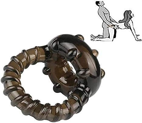 Boruite Cock Rings For Men For Sex, 1 Pcs Penis Rings Soft Silicone Sex Toys For Couples Erection Enhancer Adult Sex Toys & Games, Brown - Image 3