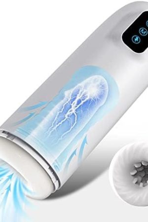 Automatic Male Masturbator With 7 Powerful Thrusting Modes For Stimulation, Xcjrpro 100% Waterproof Electric Masturbation Cup Pocket Pussy Blowjob For Man, Adult Sex Toys For Men Male Stroker