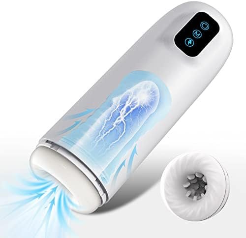 Automatic Male Masturbator With 7 Powerful Thrusting Modes For Stimulation, Xcjrpro 100% Waterproof Electric Masturbation Cup Pocket Pussy Blowjob For Man, Adult Sex Toys For Men Male Stroker