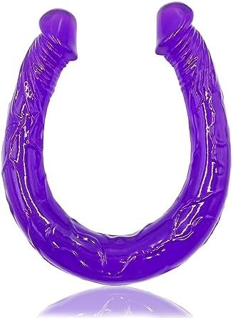 18.1 Inch Super Long Double Ended Dildos Sex Toys Soft And Flexible Double Sided Dildos Penis Double Dong Realistic Dildo Anal Butt Plug For Women Men Couple Waterproof Double Dildo Ylmxhfc