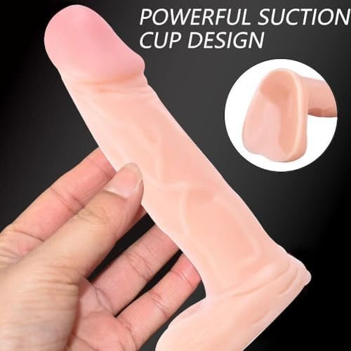 Silicone Realistic Mini Dildo, Beginner Anal Plug, 4.5 Inch Lifelike Realistic Dildo Mini Penis Sex Toy For Women Men Vaginal G-Spot And Anal Play - Image 3