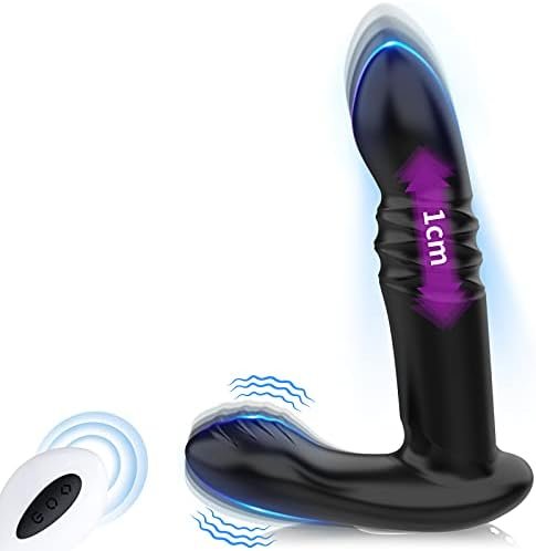 Sex Toys For Men Anal Vibrators - Sex Toys Prostate Massager With 7 Vibrating Modes & Thrusting Actions, Adult Toys Remote Control Anal Plug Vibrating Butt Plug Thrusting Vibrators, Anal Sex Toys