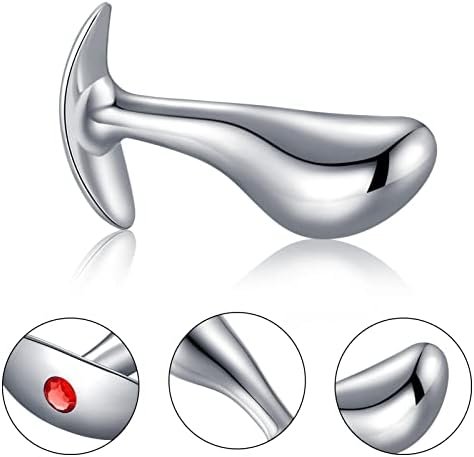Anal Plugs Luxury Jewelry 3Pcs Trainer Kit Butt Plugs With Flared Base Prostate Massage Stimulation Sex Toys For Women Men Beginner - Image 3