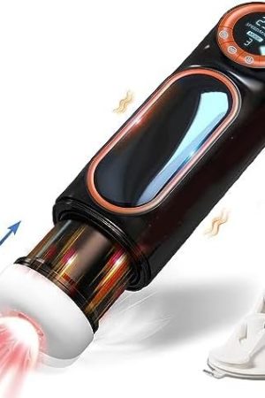 Pearlsvibe Automatic Male Masturbators Adult Sex Toys For Men With 10 Vibration Thrusting & 4 Suction For Penis Stimulation, 3D Realistic Vagina Pussy Man Masturbation Stroker
