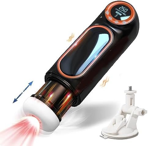 Pearlsvibe Automatic Male Masturbators Adult Sex Toys For Men With 10 Vibration Thrusting & 4 Suction For Penis Stimulation, 3D Realistic Vagina Pussy Man Masturbation Stroker
