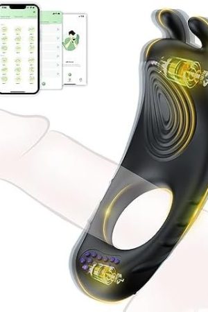 Vibrating Cock Ring, Penis Ring Vibrator With 10 Vibration Patterns, Adult Sex Toy For Men Pleasure, Couple Vibrator For Clitoris Stimulation, Adult Sex Toys & Games