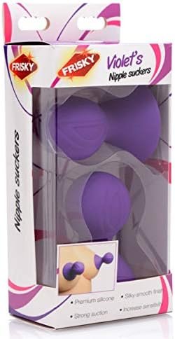 Frisky Violets Silicone Nipple Suckers - Image 2