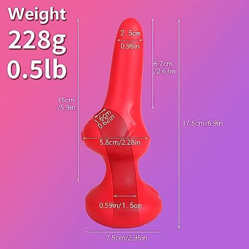 Gienocy Male Masturbator Adult Silicone Anal Plug Dildo Sleeve, Penis Extender Enlarger, G-Spot Stimulator, Functional Anal Device Prostate Massage Dilation Hollow Tunnel For Gay Men Couple Sex Toys - Image 2
