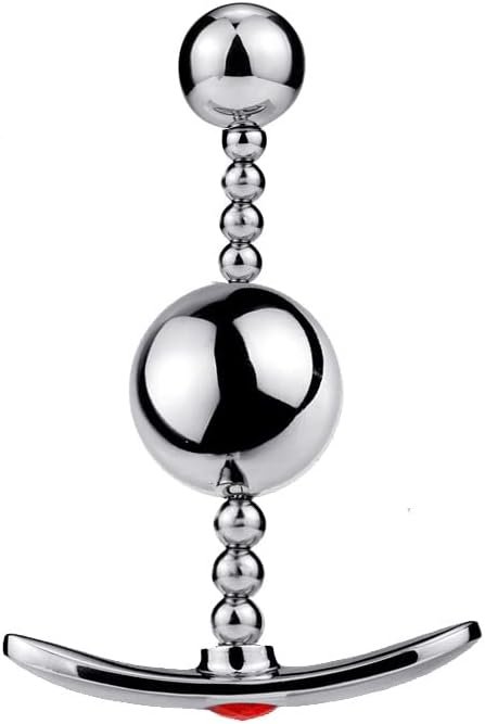 Sex Toy For Men Stainless Steel Anal Plug Shape Jewelry Butt Plug Trainer Set Anal Massager Women Unisex Gay Temperature Stimulation(A)